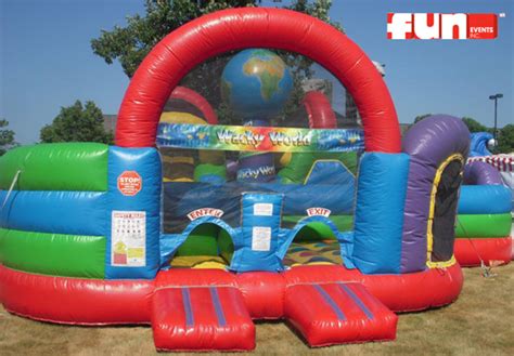 Wacky World Inflatable Rental - Maze Play Area