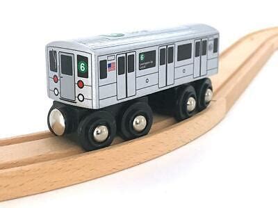 Munipals MP01-1106 Wooden Subway Train NYC MTA NYC-6 Lexington Avenue ...