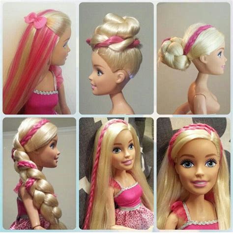 Pin by Tisha sullivan on Doll hair | Barbie hairstyle, Barbie hair ...