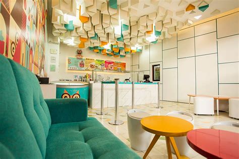 Ice Cream Shop Interior Design Recreates The Look Of Stalactites