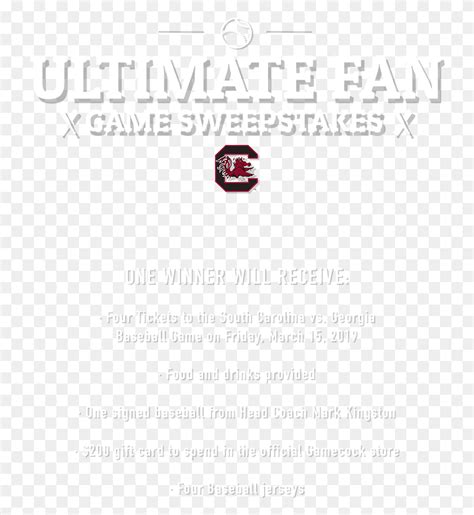 South Carolina Gamecocks Football, Flyer, Poster, Paper HD PNG Download ...