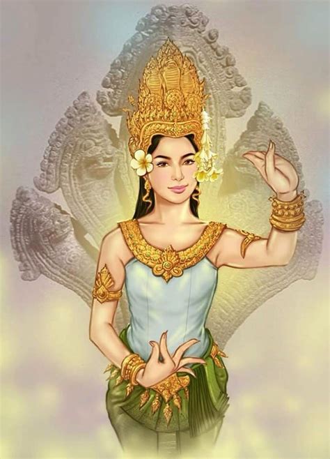 Apsara Drawing at PaintingValley.com | Explore collection of Apsara Drawing