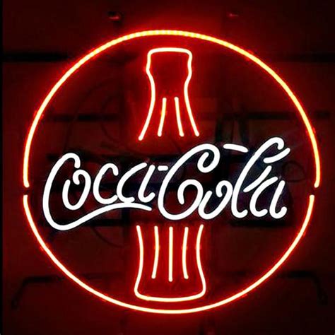 Custom Coca Cola Coke Bottle Real Neon Sign Real Neon Light – Custom ...