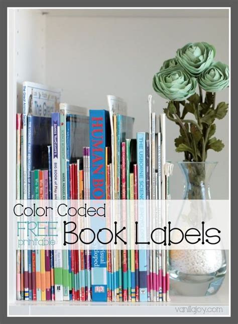 Printable Book Spine Labels / Ditching Dewey: Labeling the Books - Mighty Little Librarian ...