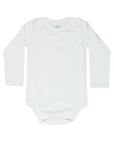 Long Sleeve Onesies Baby Toddler (3T (24-36)), White