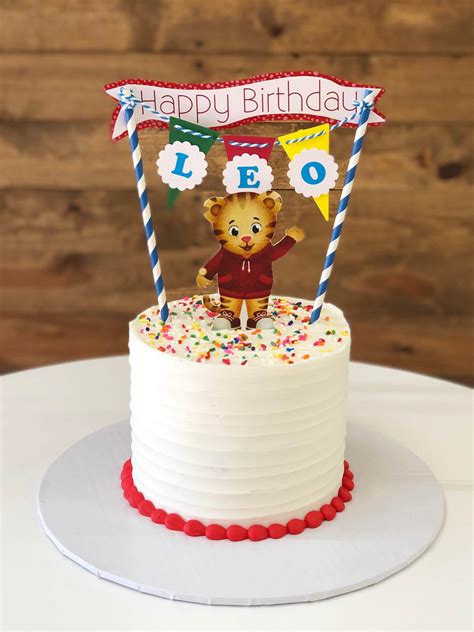 Daniel Tiger Cake