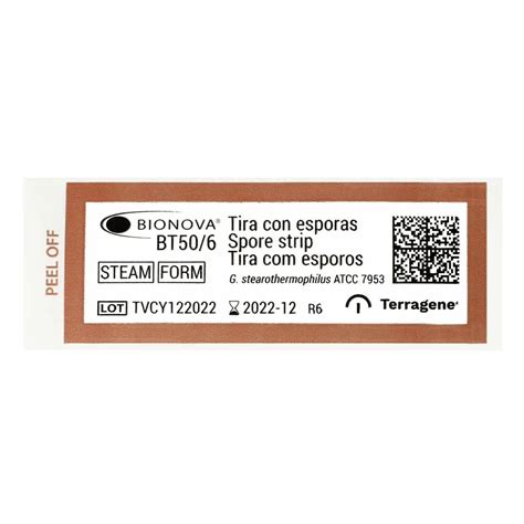 Spore Strips Geobacillus stearothermophilus (ATCC- 7953) at Rs 60/piece | Dahisar East | Mumbai ...