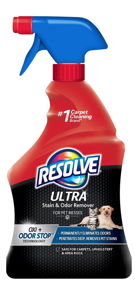 Resolve Ultra Pet Stain & Odor Remover, 32oz, Discourages Resoiling - Walmart.com - Walmart.com