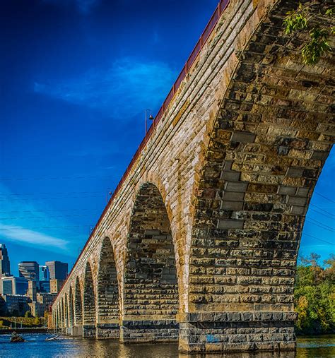 Stone Arch Bridge By Paul Freidlund Photograph by Paul Freidlund