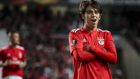 Benfica teenager Joao Felix nets treble in 4-2 Eintracht win - Europa ...