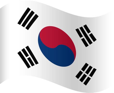 Printable Flags of South Korea | Vector World Flags