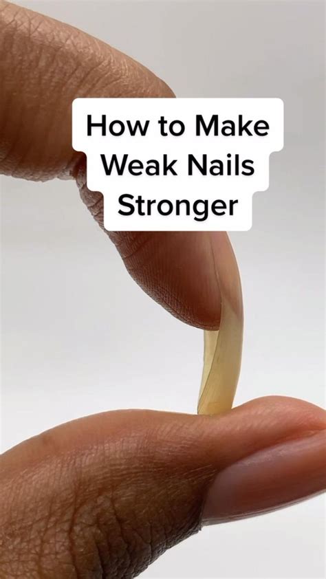 How to Make Weak Nails Stronger | How to grow nails, Nail care, Nail ...