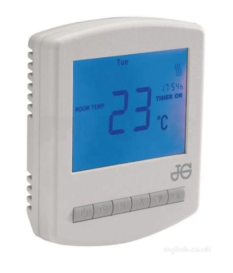 John Guest Jgwprt White Wireless Thermostat For Underfloor Heating : John Guest