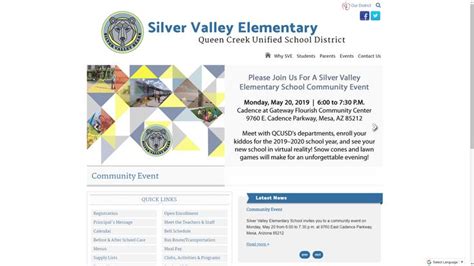 Silver Valley Elementary School | Elementary schools, School community ...