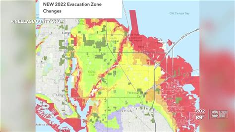 Pinellas County updates hurricane evacuation zones