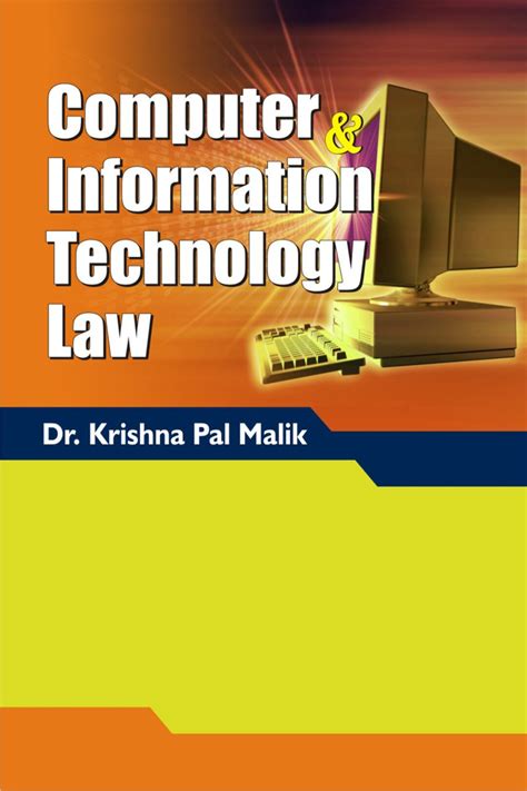 Computer and Information Technology of Law -Dr.K.P Malik | Allahabad Law Agency