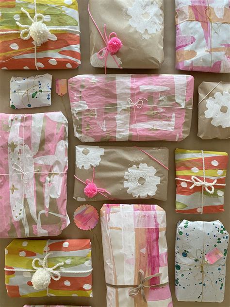 DIY Wrapping Paper - ARTBAR