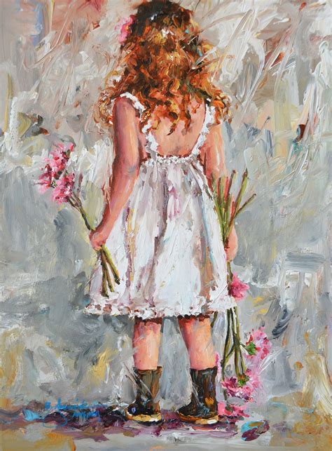 And When she was good Acrylic painting by Bev Jozwiak | Canvas art ...