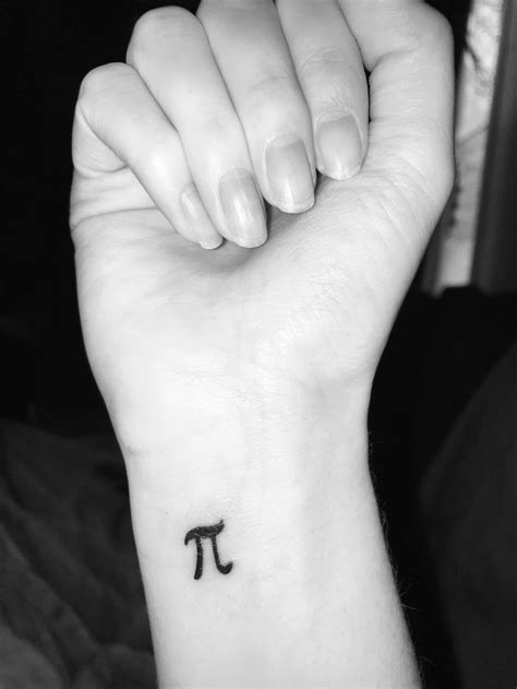 Small pi tattoo on the inner wrist #math #tattoos | Pi tattoo, Tattoos ...