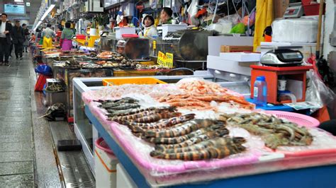 Jagalchi Seafood Market in Busan