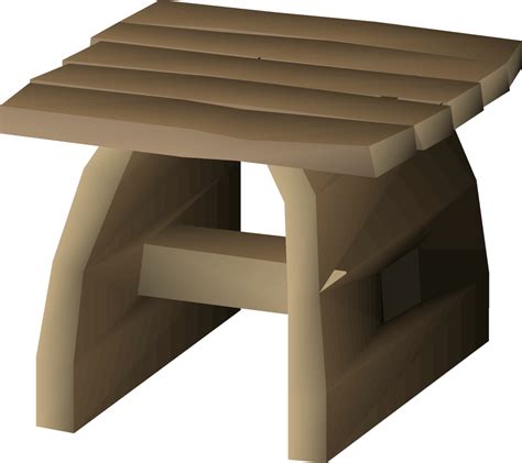 Oak table (small, Mahogany Homes) - OSRS Wiki