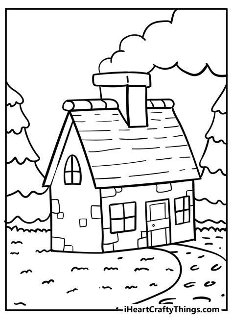 Printable House Coloring Pages (Updated 2022) (2022)