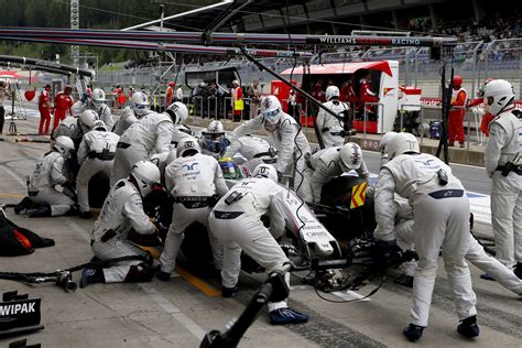 The science of F1 pit stops: How Williams smashed the two-second ...