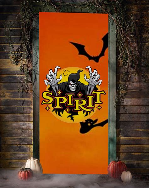 Spirit Halloween Door Cover by smellyknickknacks on DeviantArt