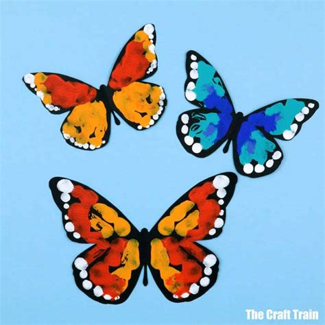 Butterfly painting - The Craft Train