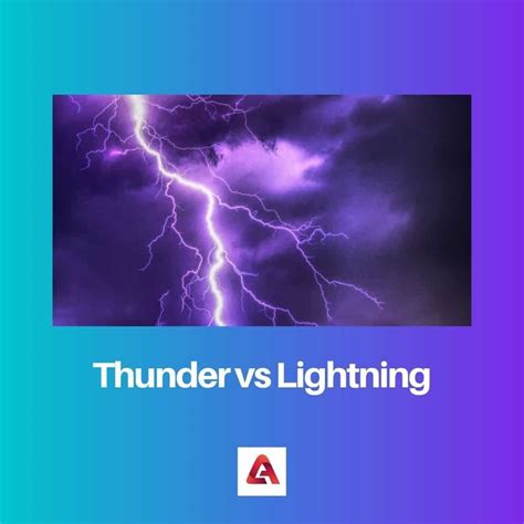 Thunder vs Lightning: Ero ja vertailu