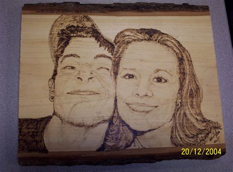 The Knothole News: Portraits on Wood - wood burning art, pyrography