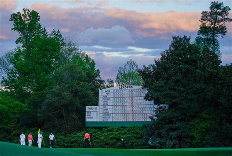 Masters 2024 Leaderboard: First round scores for golf leaders at Augusta