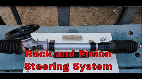 Rack and Pinion Steering System - YouTube