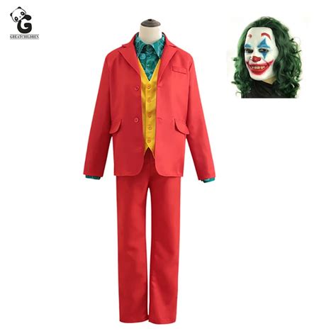 Apparel Joker Costume Clothing | Costumes Joker Clown | Clown Costume Men Joker - Cosplay ...