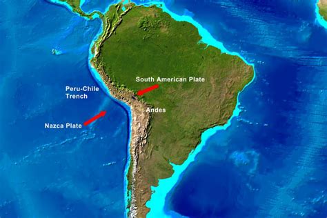 Andes: Collision of Oceanic and Continental Plates - A Learning Family