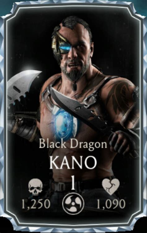 Kano/Black Dragon | Mortal Kombat Mobile Wikia | Fandom