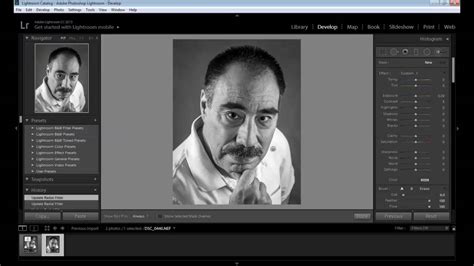 Portrait Retouching - Adobe Lightroom Tutorial - YouTube