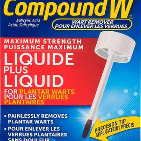 Compound W Compound W Wart Remover Maximum Strength Liquid 10.0 ML ...