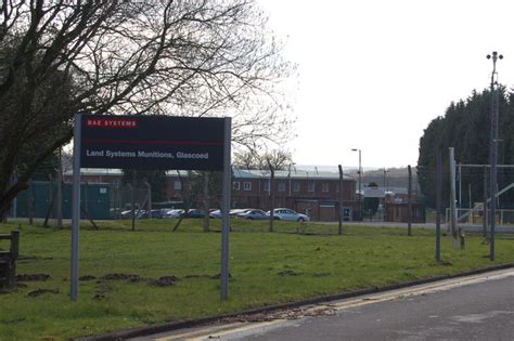 BAE Glascoed munitions factory © Roger Davies :: Geograph Britain and Ireland