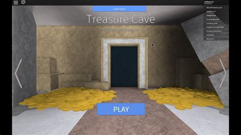 ROBLOX-Escape Room How To Beat Treasure Cave - YouTube