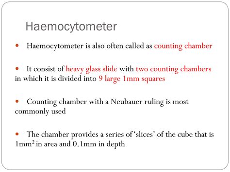 SOLUTION: Haemocytometer calculation of red blood cells, white blood cells and platelet - Studypool