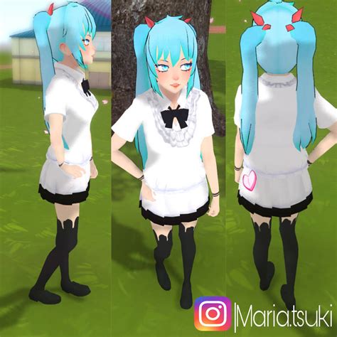 miku world is mine yandere sim custom sweater by Puddingcat1 on DeviantArt