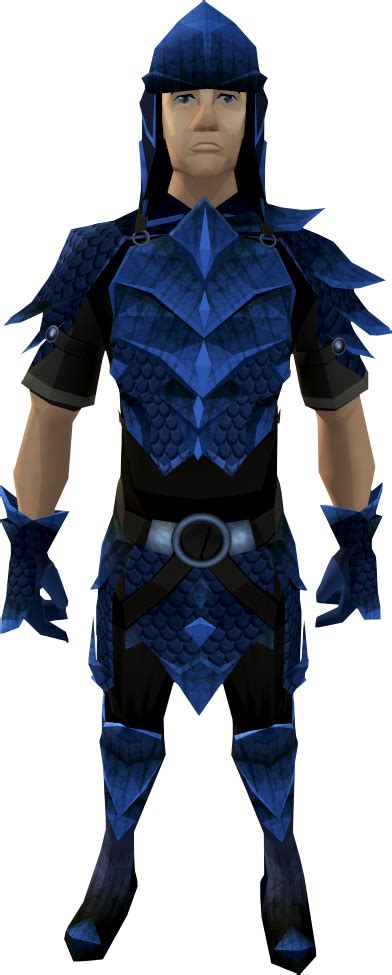 Blue dragonhide armour | RuneScape Wiki | Fandom