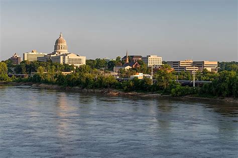 Jefferson City, Capital Of Missouri - WorldAtlas