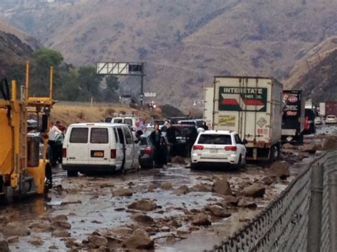 And then the rains came: California flooding, mud clogs roads ...