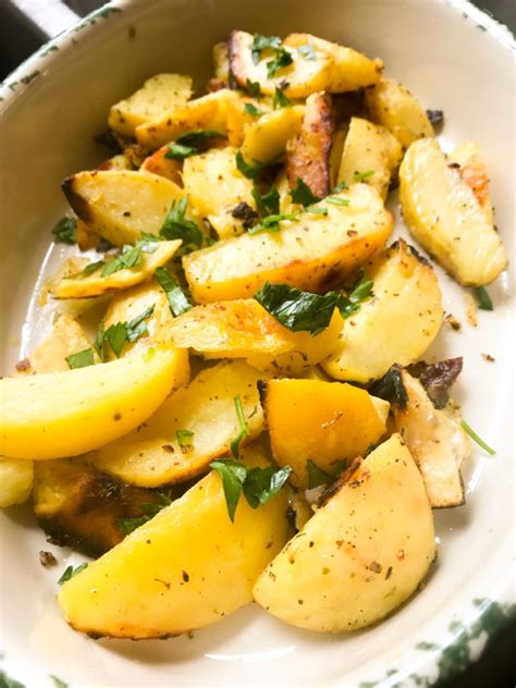 Greek Style Lemon Roasted Potatoes | Recipe | Greek potatoes, Greek recipes, Greek roasted potatoes