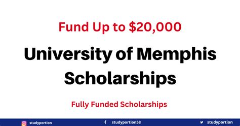 University of Memphis Scholarships: Fund Up to $20,000