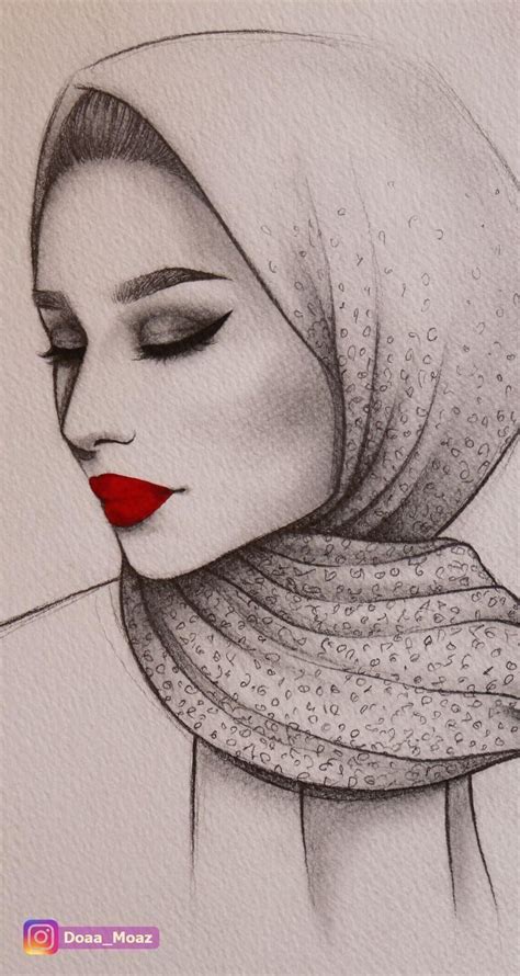 Pencil sketch, half profile portrait of a girl ... - # pencil sketch #another ... | Art drawings ...