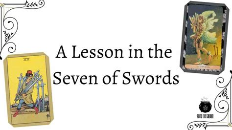 A Lesson in the Seven of Swords – 'Round the Cauldron