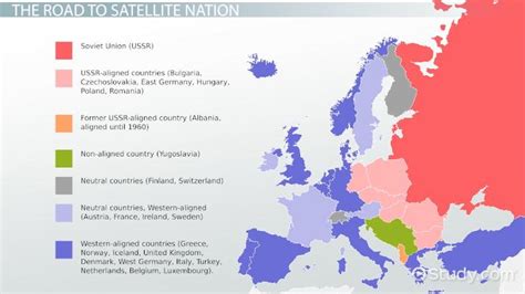 Satellite Nations During the Cold War | Definition & States - Video & Lesson Transcript | Study.com